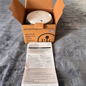 Pampered Chef White Stoneware Bread Baker